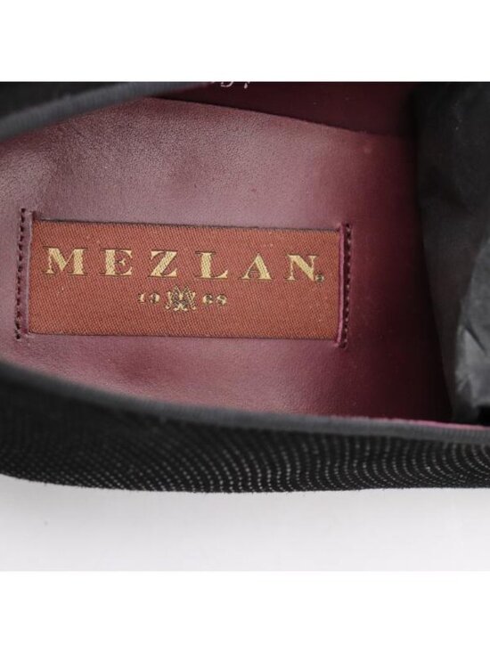 Mezlan Crespi Black Venetian Loafer Men\'s Size 11.5 Dress Shoes M Slip On Loafer